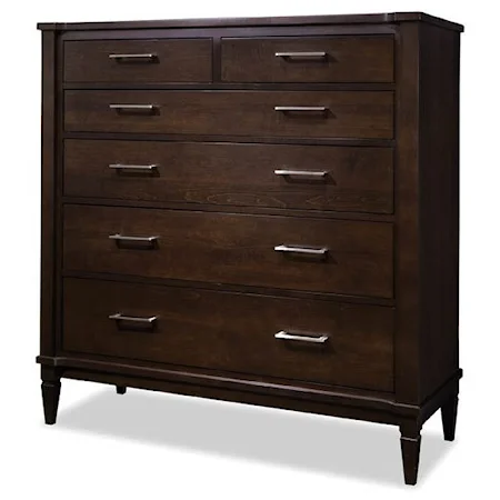 Dressing Chest with Six Drawers